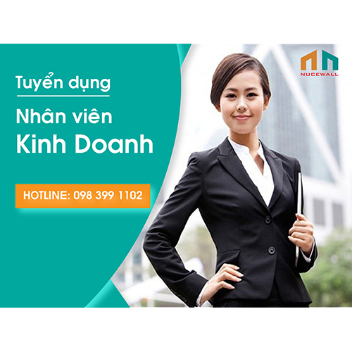 Thông báo “Tuyển dụng Nhân viên Kinh doanh”